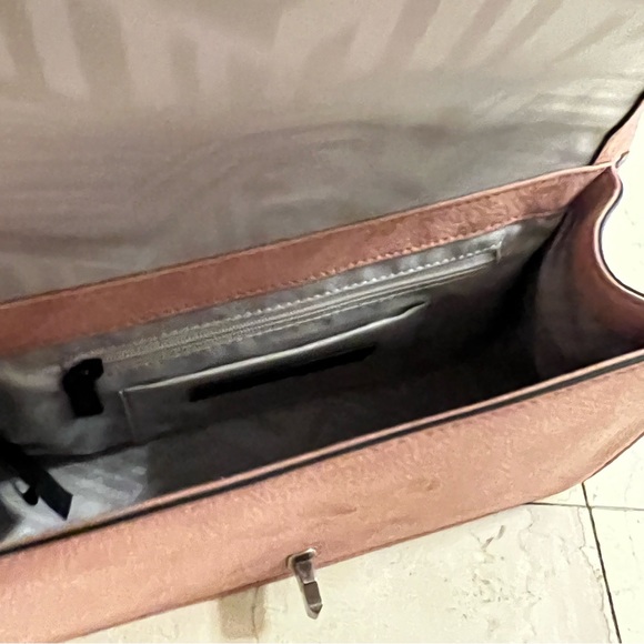 Pink Suede Rebecca Minkoff Handbag - Picture 4 of 4